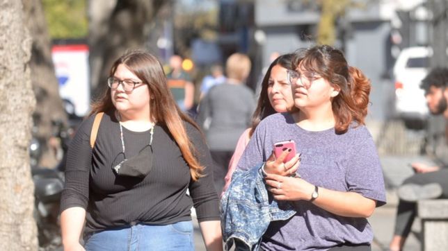 se mantiene el calorcito pero la semana termina con lluvias en la plata