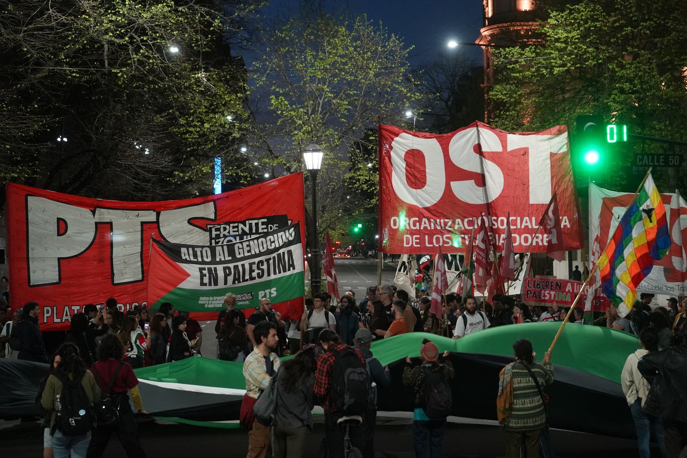 Manifestación La Plata - Franja de Gaza - Flotilla Sumud