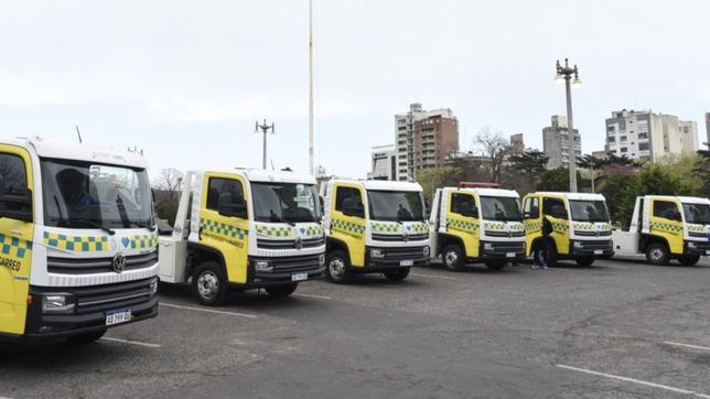 anticipan que dia empezaran a funcionar las nuevas gruas de acarreo en la plata