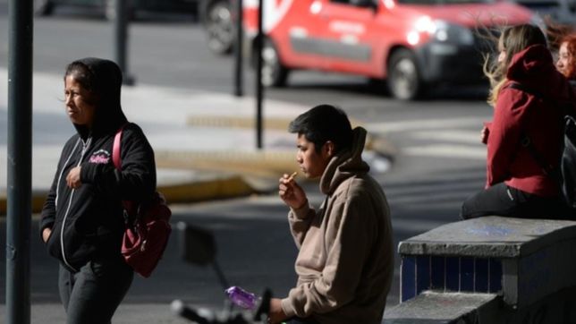 la semana continua con un miercoles soleado y de mucho frio en la plata