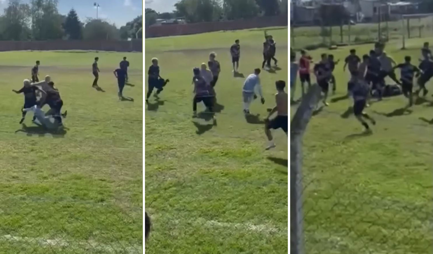 PELEA LIGA AMATEUR portada