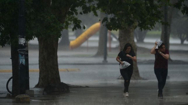 el clima desmejora y se esperan lluvias y tormentas para la plata