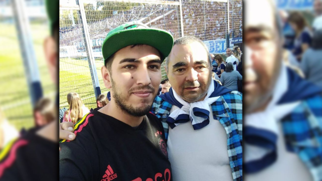 se emociono y me abrazo: un joven llevo a su papa a ver a gimnasia despues de 30 anos