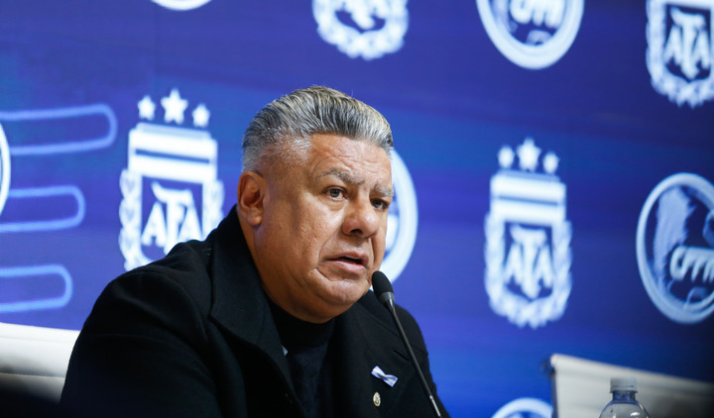 El Chiqui Tapia respaldó al arbitraje argentino y criticó a los periodistas que 