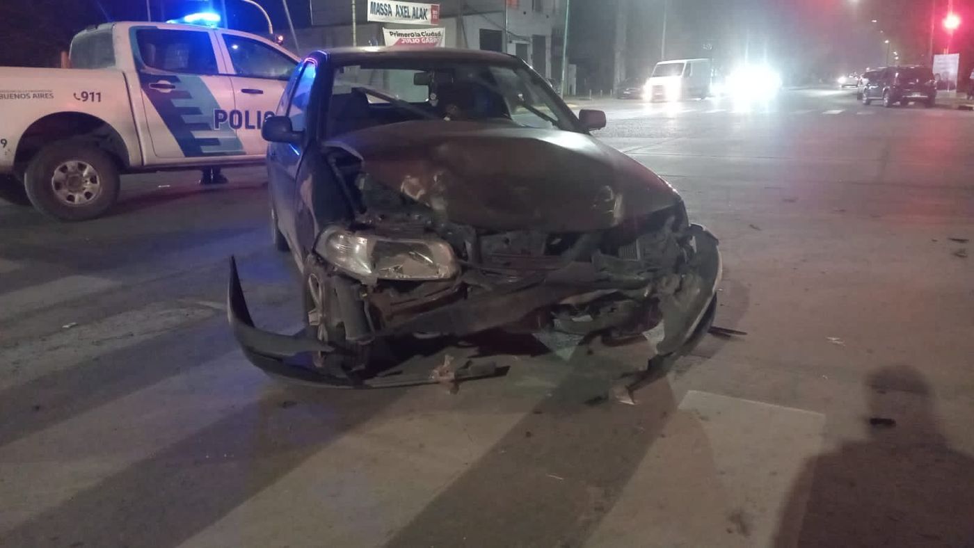 Choque en La Plata