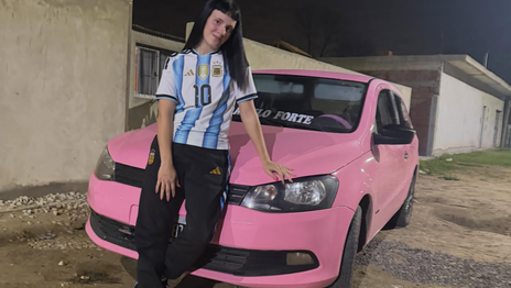 Demoraron a la tiktoker de Punta Lara Martu Forte en un control de tránsito