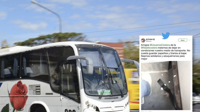 se saco al ver un papelito en el piso de la costera y estallo en las redes