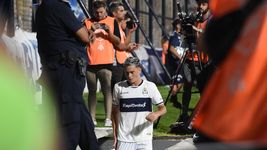 el polemico gesto de matias abaldo tras ser expulsado en gimnasia