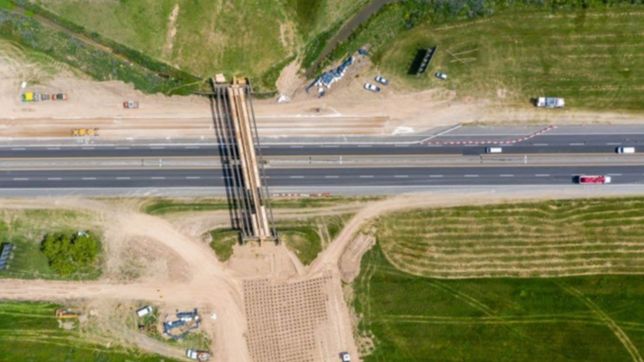 anuncian cortes en la autopista durante los proximos diez por las obras en city bell