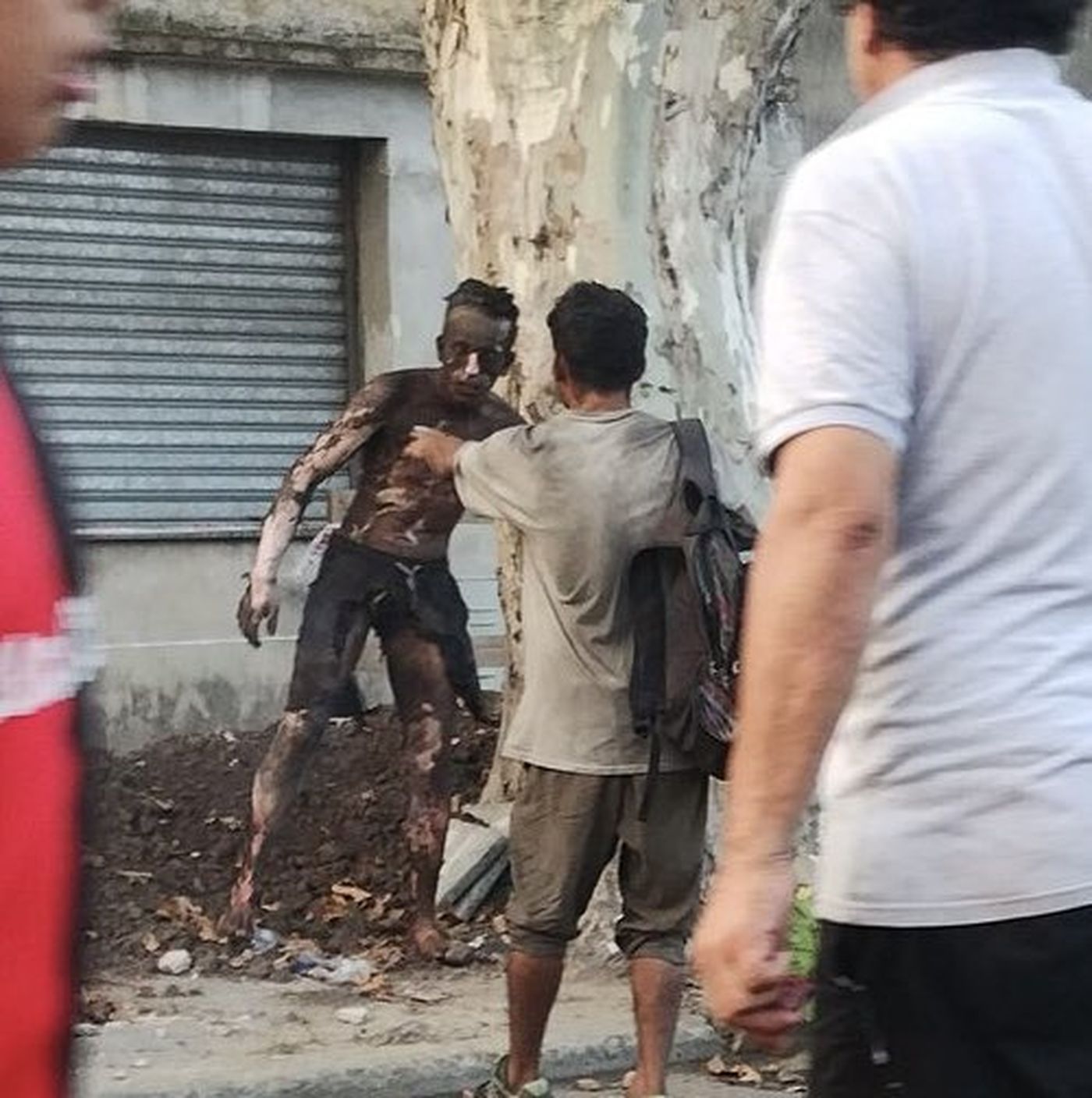 Hombre quemado por robar cables.jpg