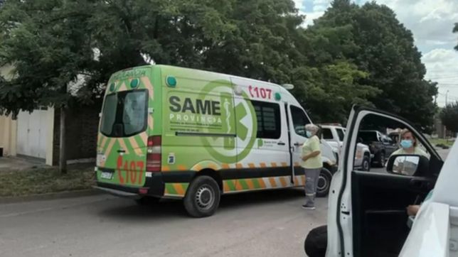 salio a festejar en moto con una bandera de argentina, se la engancho y murio asfixiado