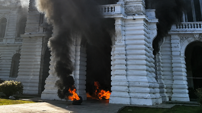 la municipalidad calculo en mas de $43 millones los danos por los incidentes durante la protesta de cooperativistas