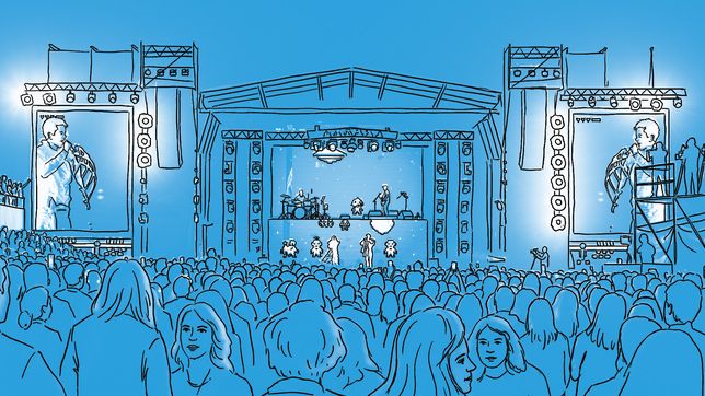 las bandas y los escenarios de la plata que marcaron la agenda musical