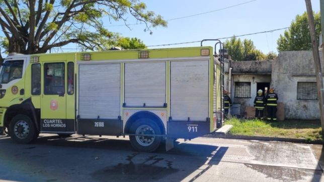 ¿como se inicio el incendio en el que murio una mujer de 63 anos en la plata?