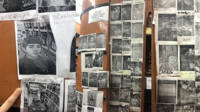 insolito: un supermercado chino armo un album de fotos con todos los clientes no gratos