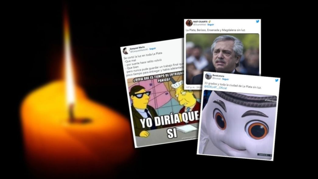 De Alberto a Los Simpsons y la mascota del Mundial: todos los memes del apagón en La Plata