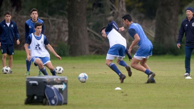 pedro troglio volvio a entrenar con el selectivo de juveniles de gimnasia
