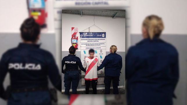 enojado por la derrota de river, un hincha de la plata ataco a golpes a su familia