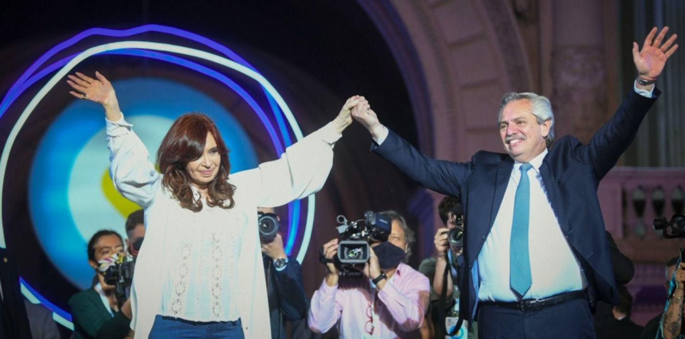 Cristina Fernández de Kirchner y Alberto Fernández