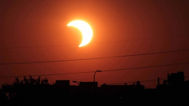 ¿cuando podra verse el eclipse de sol desde la plata?