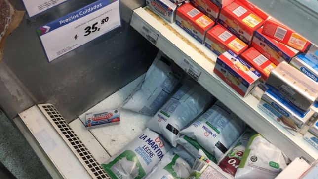 mas que precios congelados, freezados: en la plata aun no hay ni la mitad de los productos