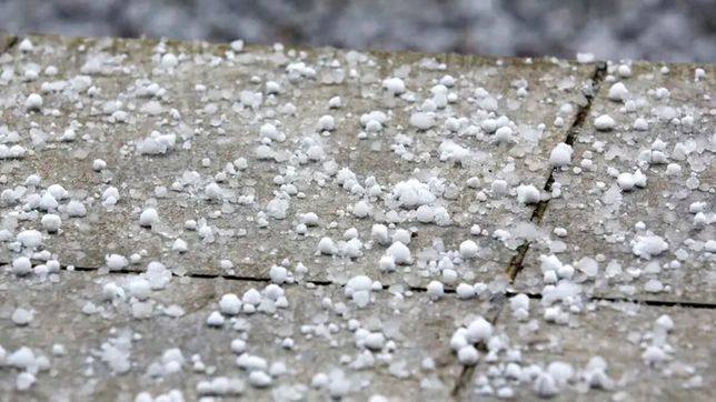 hay pronostico de graupel en la provincia: puede afectar a la plata
