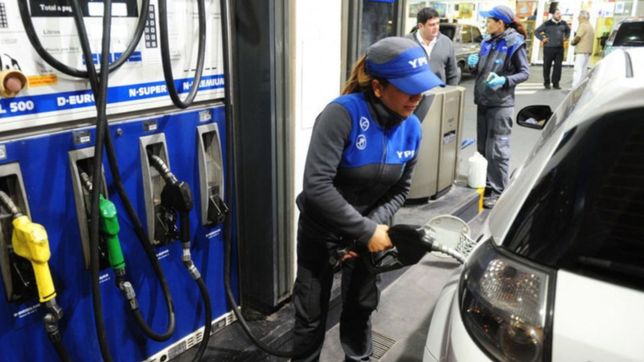 ya rige el aumento de ypf en naftas y gasoil