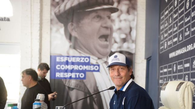 pedro troglio ya es el dt de gimnasia: ?soy el mismo loco de siempre pero mejorado?