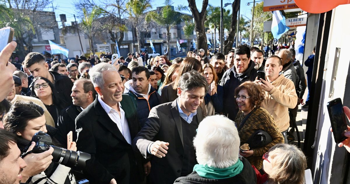 La campaña de Fuerza Patria cierra en La Plata con recorrida por obras ...
