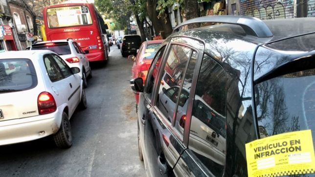 ¿desde cuando no se podra estacionar en 54 por los carriles exclusivos?