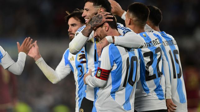 argentina se mide en un amistoso contra venezuela y messi esperara en el banco