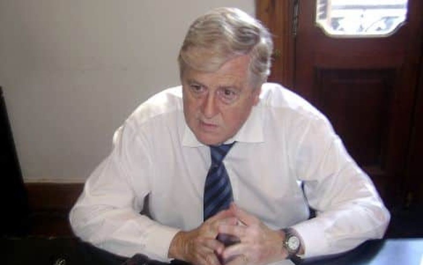 Gustavo Galland, en tiempos de su destitución