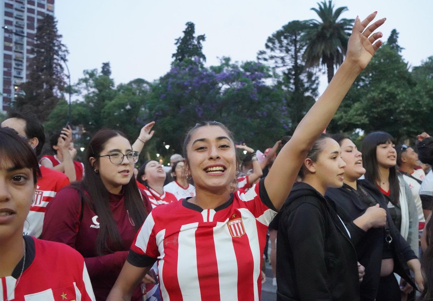 El color de los festejos de Estudiantes en 7 y 50 El color de los festejos de Estudiantes en 7 y 50