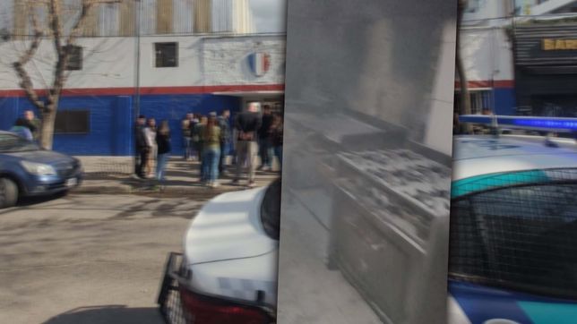 video: asi quedo la cocina del club platense despues del incendio en la freidora