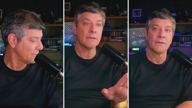 la reaccion en vivo de mario pergolini al enterarse de la muerte del indio solari