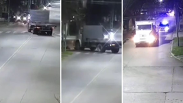 detuvieron al camionero que conducia borracho y cuando atropello a un motociclista detuvieron al camionero que conducia borracho y cuando atropello a un motociclista