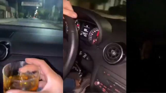 accidente fatal en lanus: los jovenes se filmaron tomando alcohol antes de chocar
