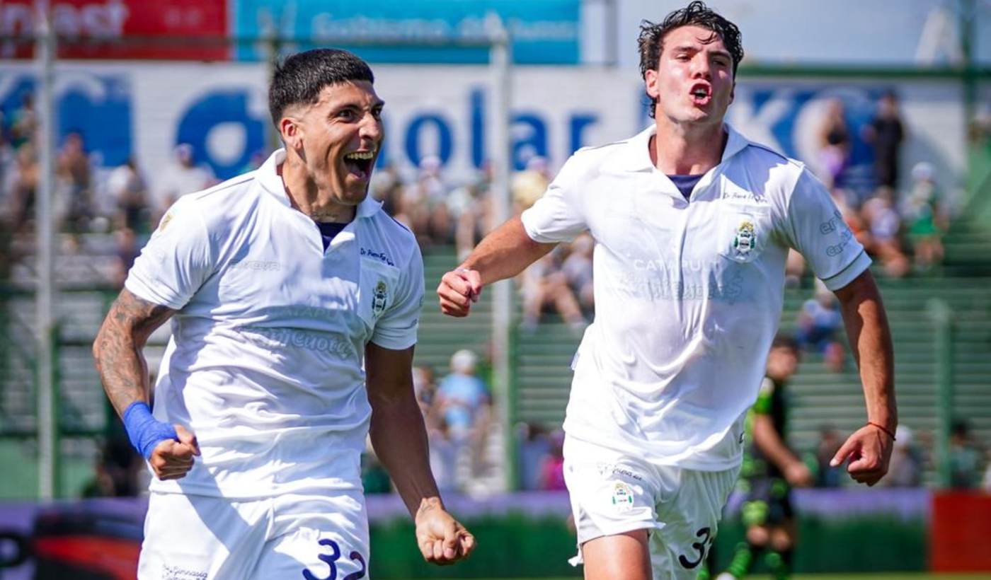 Sarmiento Gimnasia Torres Panaro festejo gol