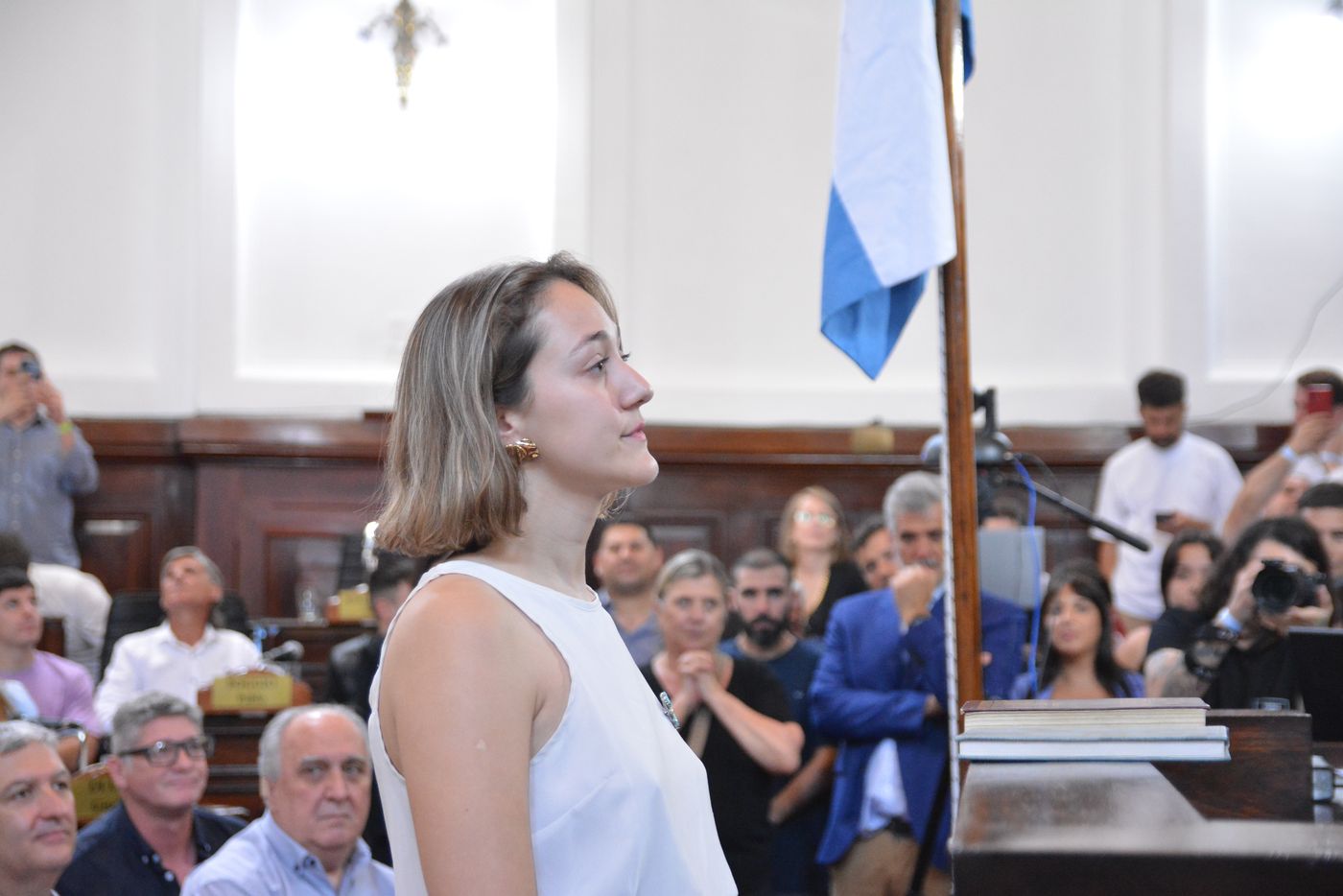 Sol Maluendez llega al Concejo como parte de la agrupación de Guillermo Cara, el secretario de Gobierno