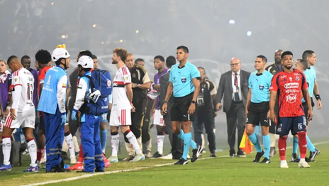 Las sanciones que la Conmebol evalúa para Independiente Medellín tras la suspensión ante Flamengo