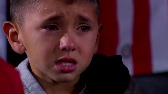 la historia del nene de estudiantes que estallo en llanto en el festejo del gol ante boca