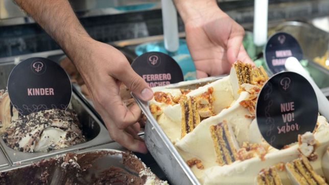 dulce samanta, el sabor con el que una heladeria platense se metio en la final de bake off