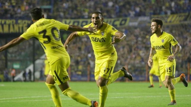 boca gano y puede dar la vuelta contra gimnasia ¿en el estadio unico?