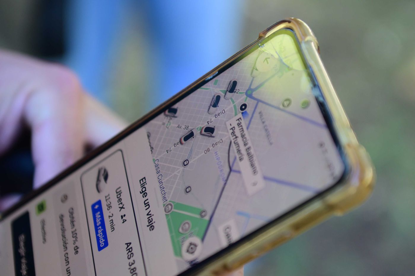 Protesta Uber Didi Cabify La Plata (4)