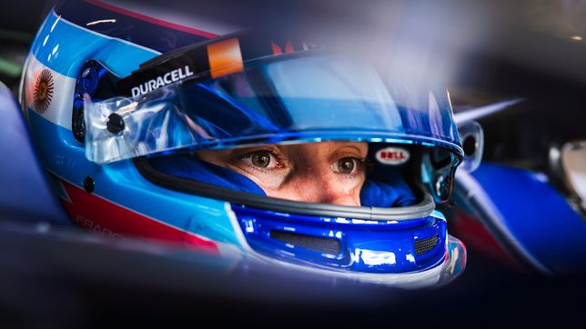 ¡vamos la c...!: el alocado festejo de franco colapinto en medio de una clasificacion historica