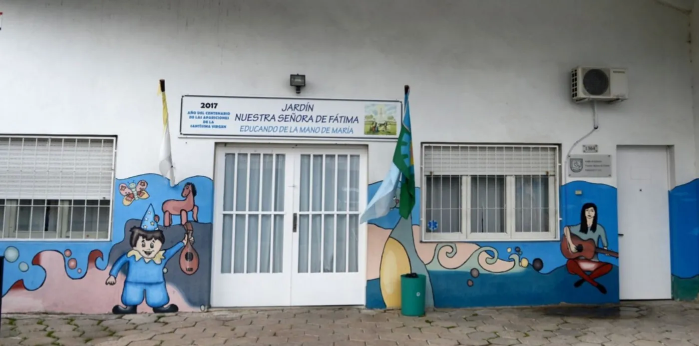 El jard&iacute;n de infantes de La Plata Nuestra Se&ntilde;ora de F&aacute;tima, fue el lugar donde se dieron los hechos.