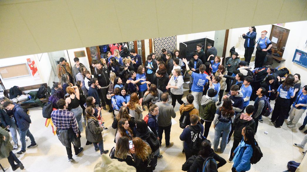 Continúa la toma en la Facultad de Artes y llaman a los estudiantes a seguir bancando la protesta