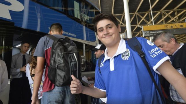 los triperos coparon hasta el unico colectivo de linea que va a mendoza