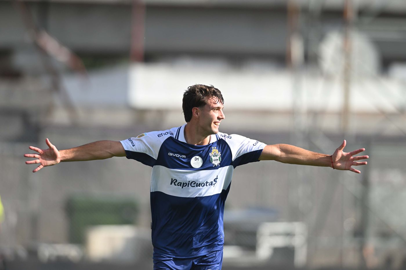 Manuel Panaro quiere seguir festejando con Gimnasia.