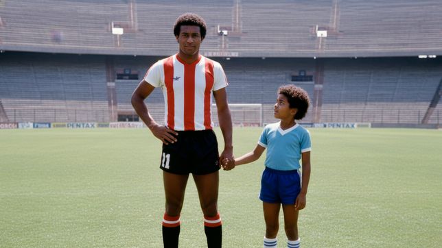 la historia del primer africano que jugo en afa y brillo en estudiantes